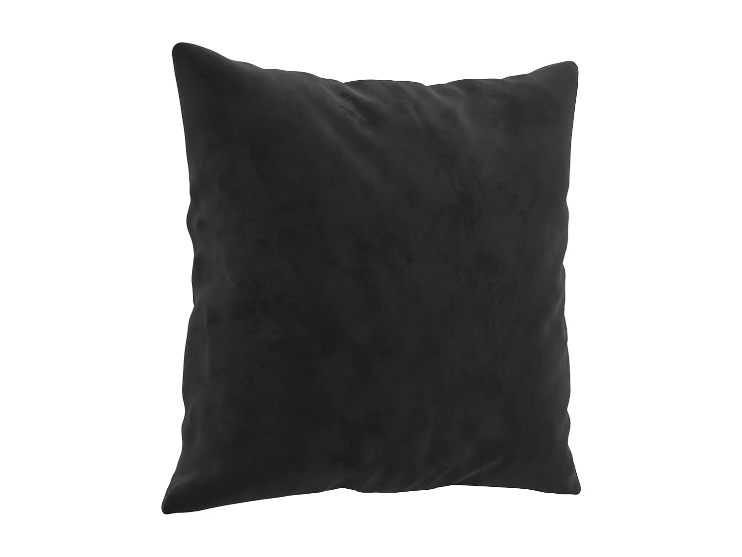 Conjunto de sofá de 4 piezas con cojines de terciopelo negro