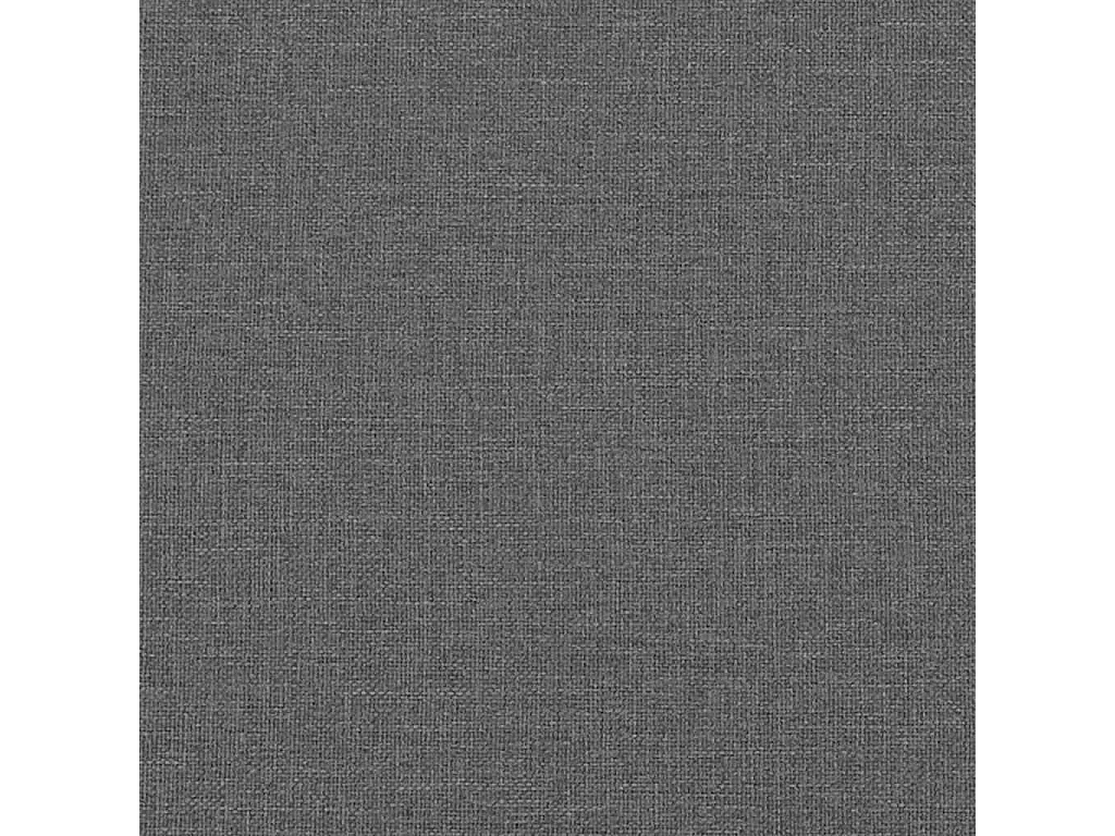 Divano in tessuto con cuscino Tessuto grigio scuro 208 cm