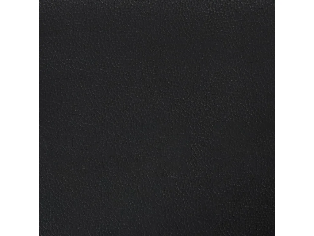 Ensemble de canapés 2 pcs avec coussins Noir Similicuir