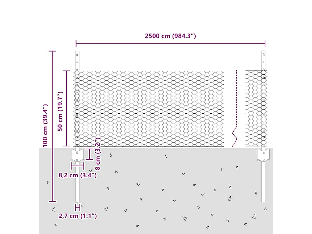 Sillón con reposapiés Gris claro 60 cm Terciopelo