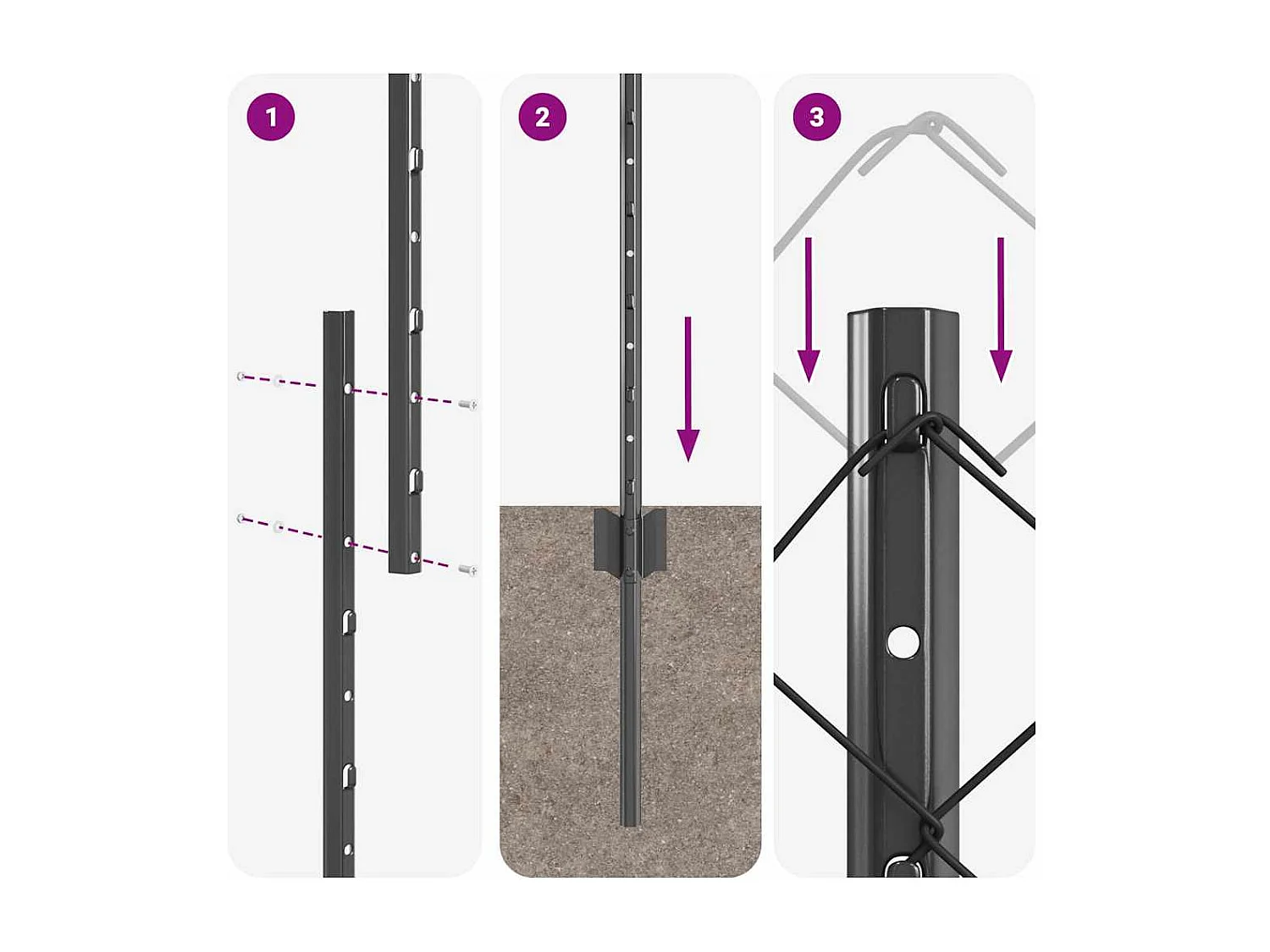 Sessel mit Fußstütze Dunkelgrau 60 cm Samt