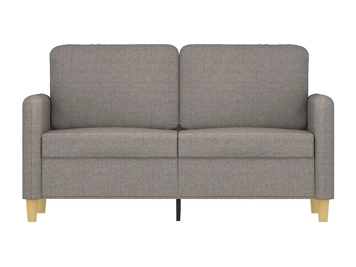 2-zitsbank Taupe 120 cm Stof