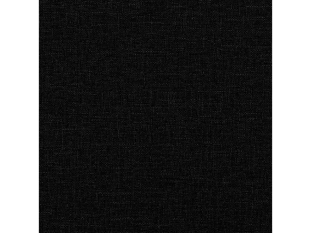 2-teiliges Sofaset mit Kissen, schwarzer Stoff