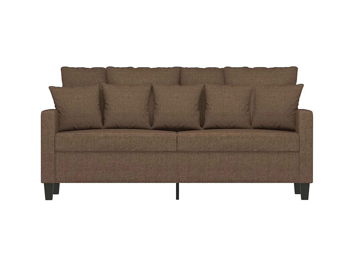 2-zitsbank Bruin 140 cm Stof