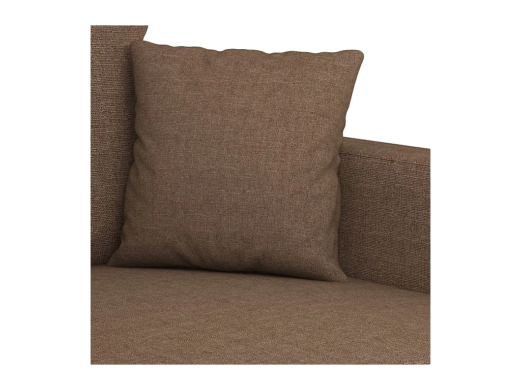 2-zitsbank Bruin 140 cm Stof