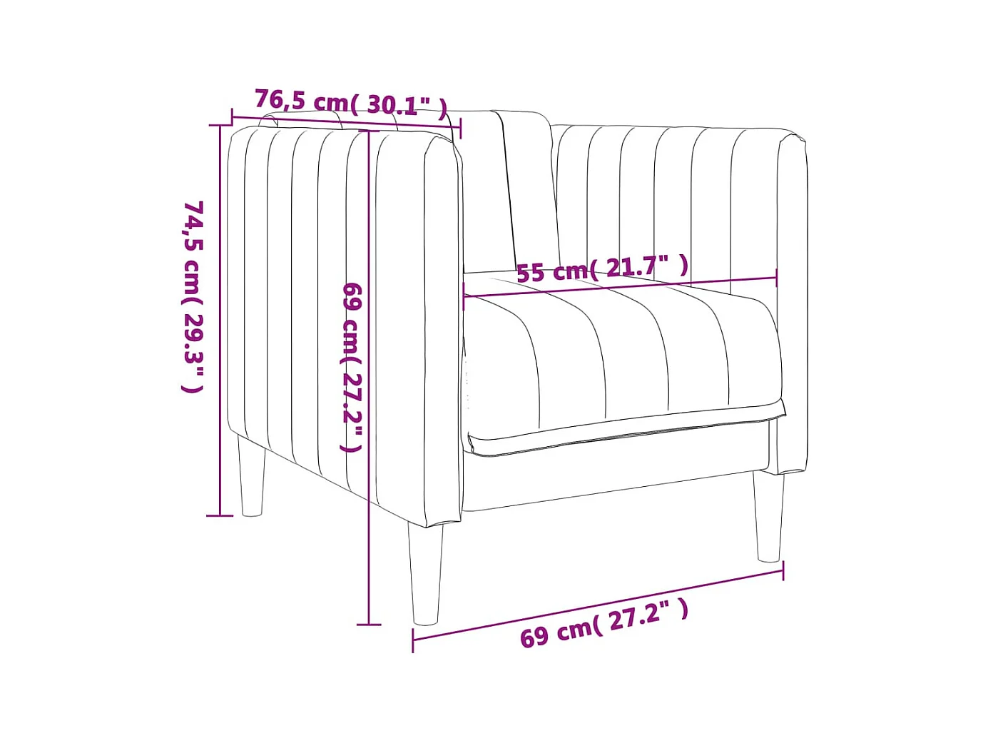 Recinzione con pali Argento 1 x 25 m Acciaio