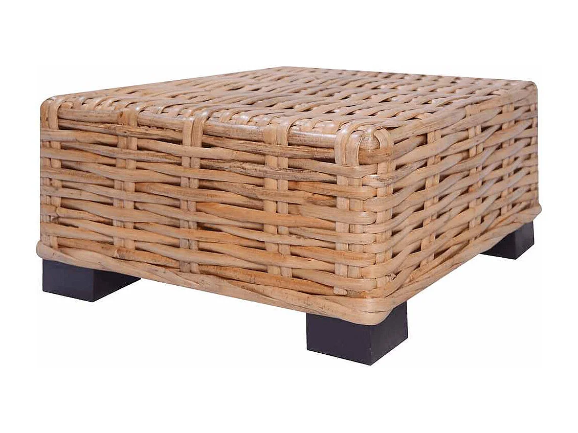 14-delige bankstel naturel rotan