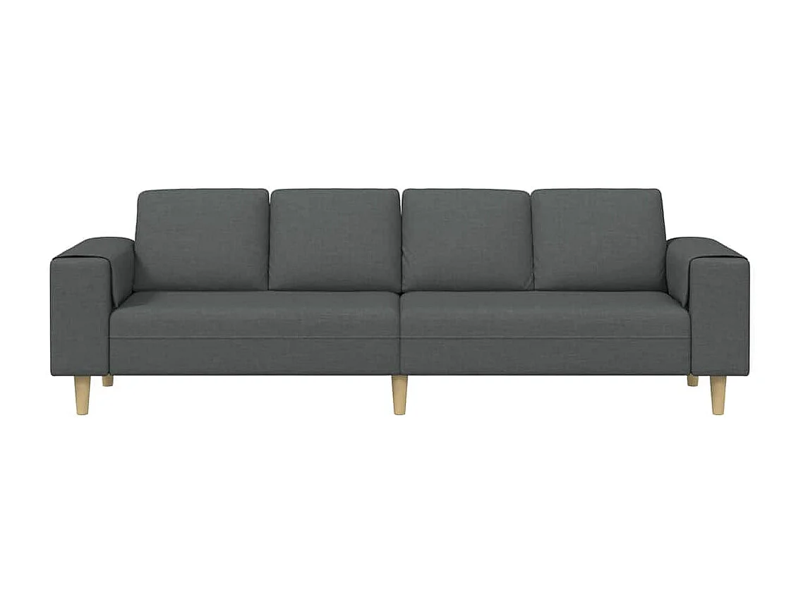 Ensemble de Canapés Gris foncé tissu