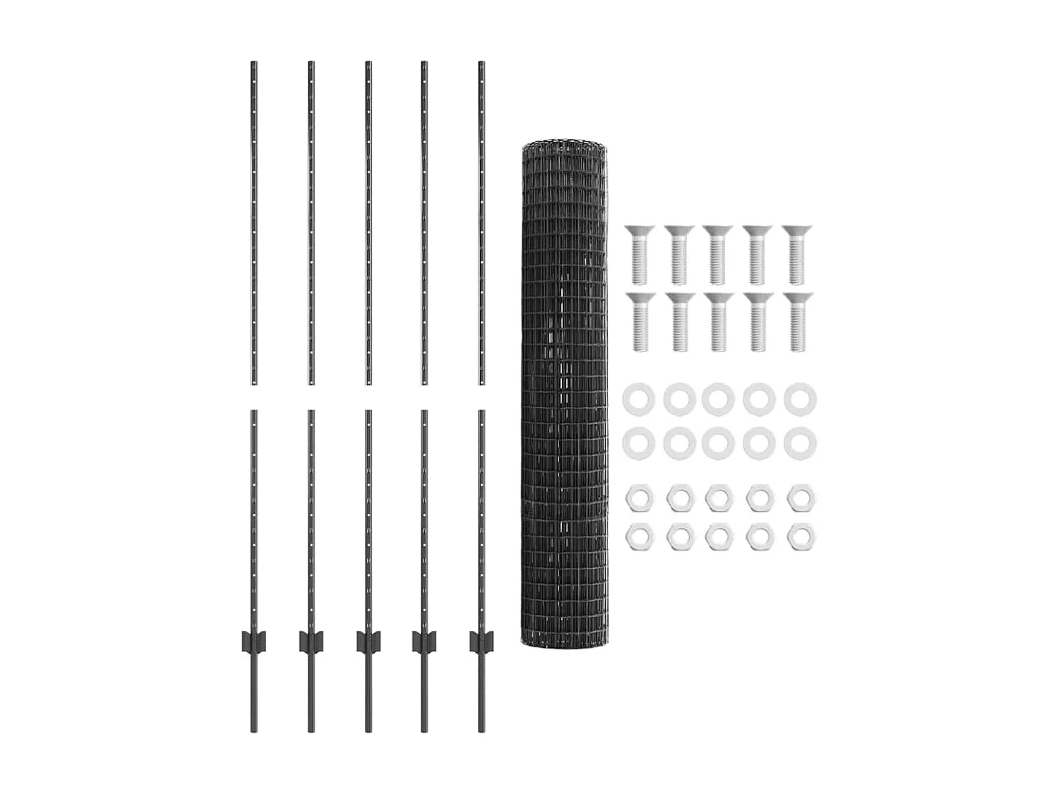 Sofá de dos plazas de piel sintética negra