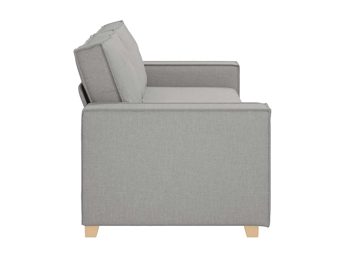 3-zitsbank Wolkengrijs 180 cm Stof