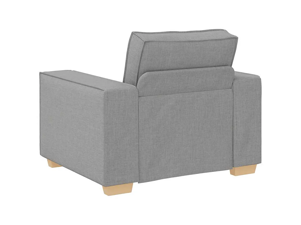 Divano Poltrona Grigio Nuvola 60 cm Tessuto