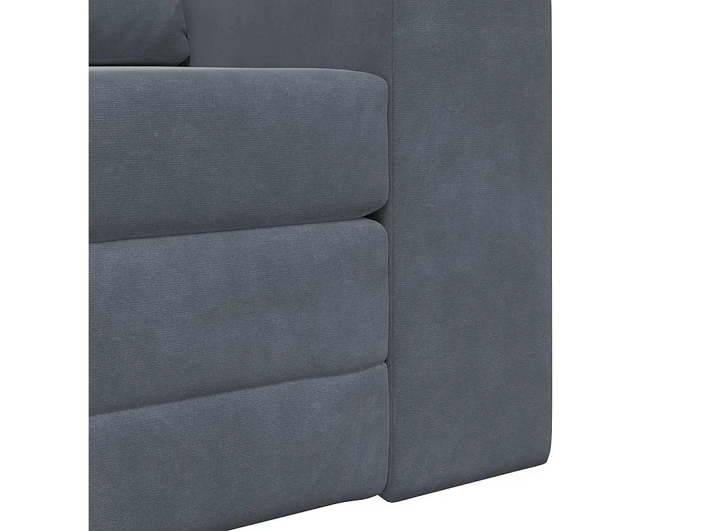 Canapé-Lit Gris foncé 98 x 71 x 83 cm Velours