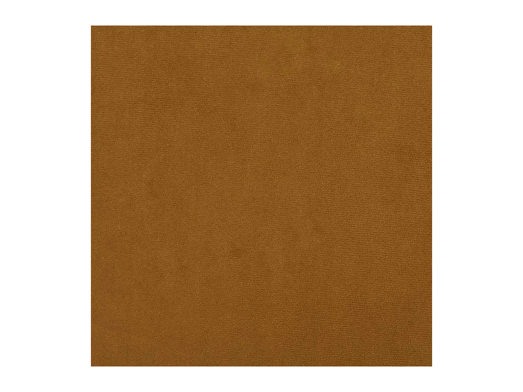 Bruine fluwelen 2-zits slaapbank