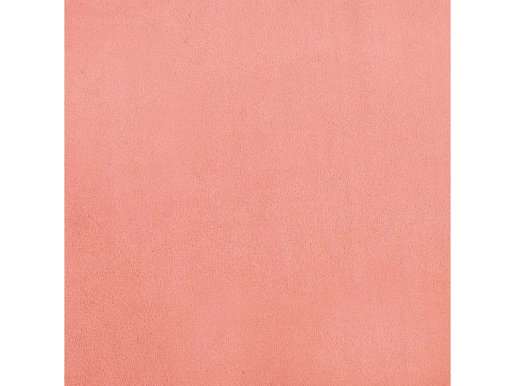 Roze fluwelen 2-zits slaapbank