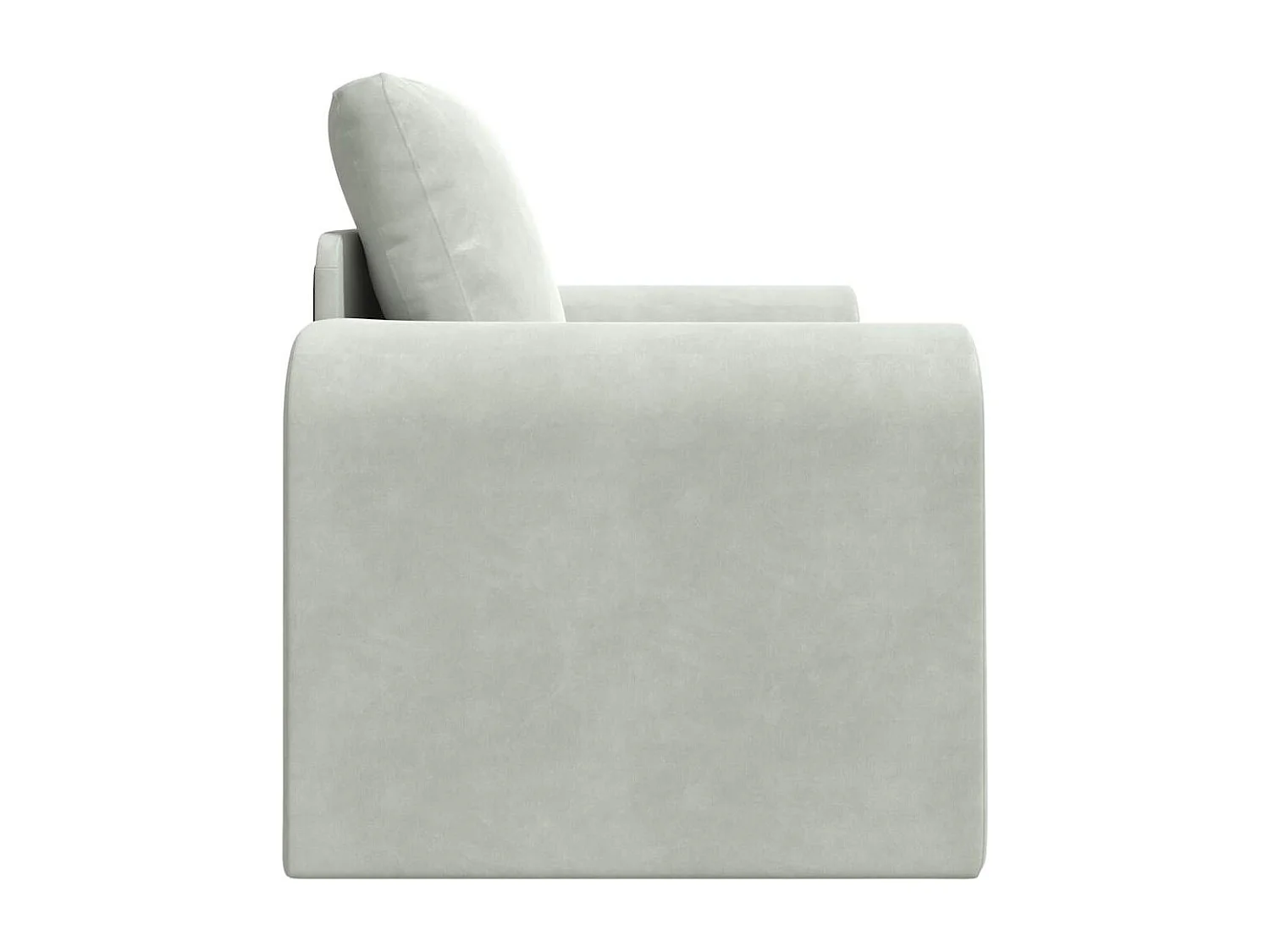 Canapé-Lit Gris clair 98 x 71 x 83 cm Velours