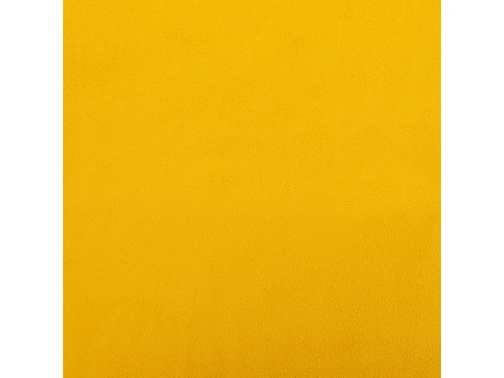 Sofá cama de 2 plazas de terciopelo amarillo