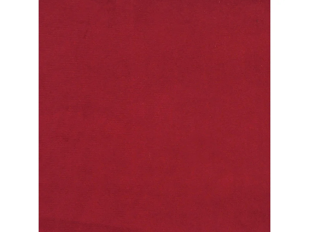 Divano letto a 2 posti in velluto rosso bordeaux