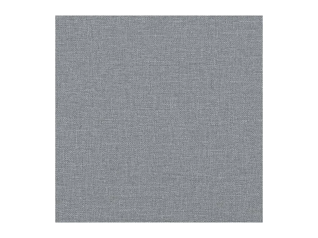 Sofá 3 plazas con reposapiés Gris claro 210 cm Tela