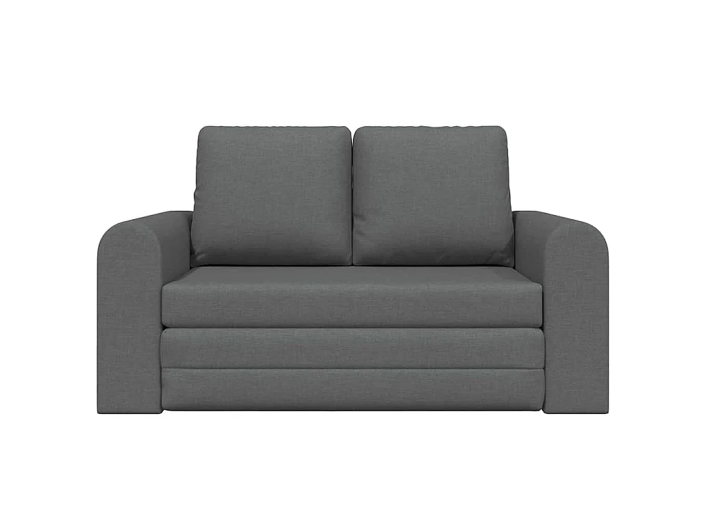 Dunkelgraues Schlafsofa 148 x 71 x 83 cm Stoff