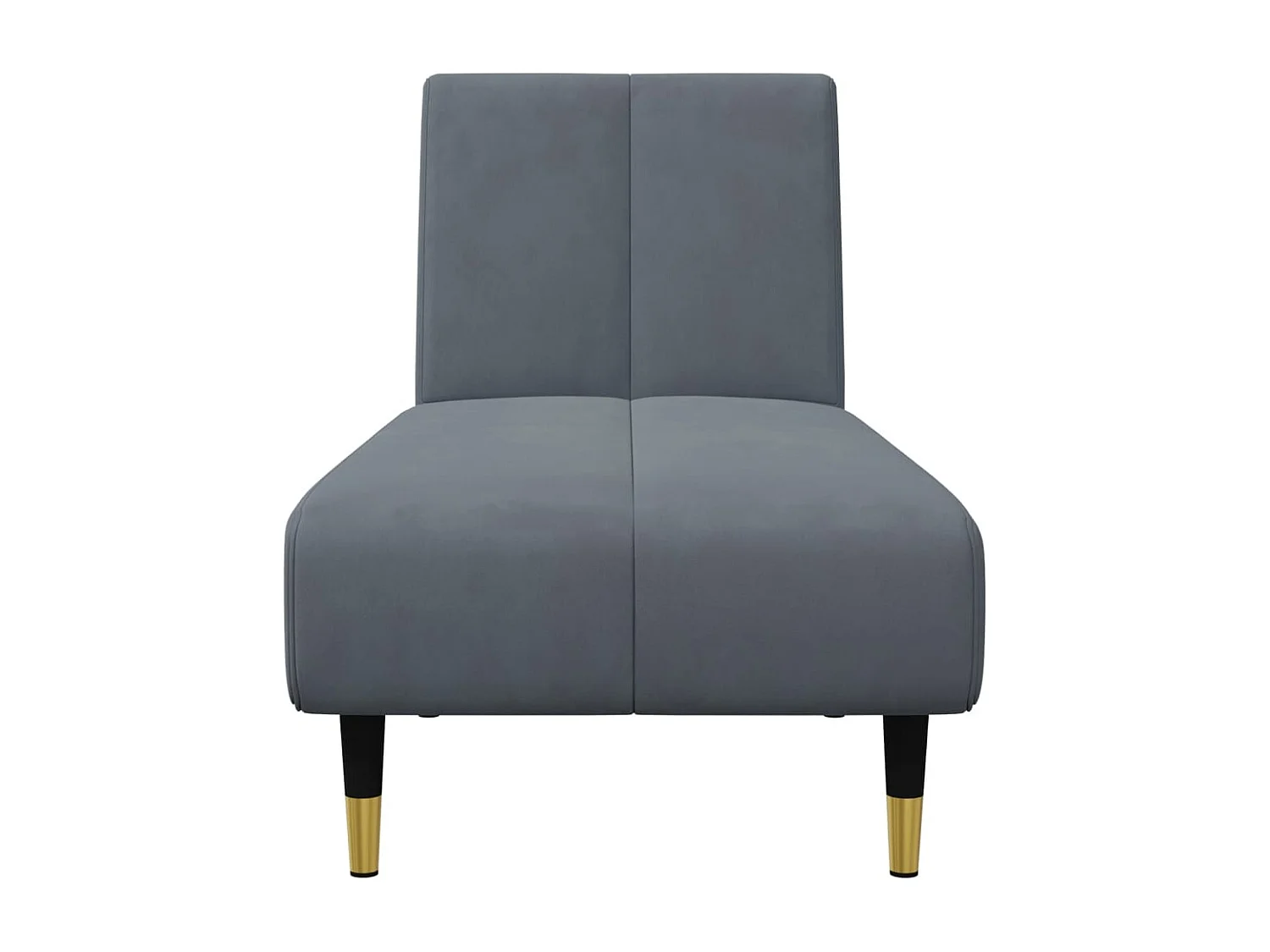 Ensemble de canapés 2 pcs gris foncé velours