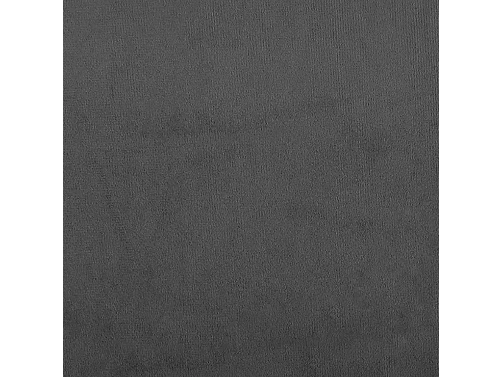 Sofá cama de 2 plazas de terciopelo gris oscuro