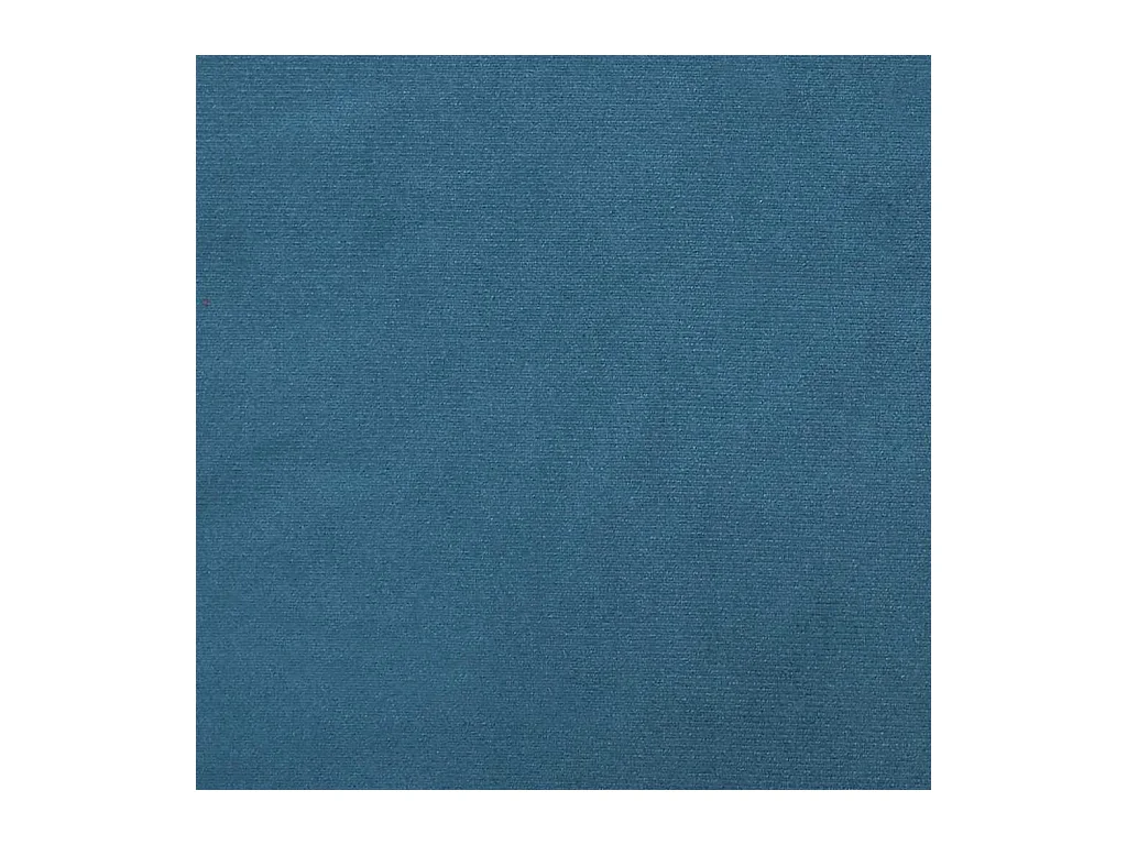 Blauwe fluwelen 2-zitsbank