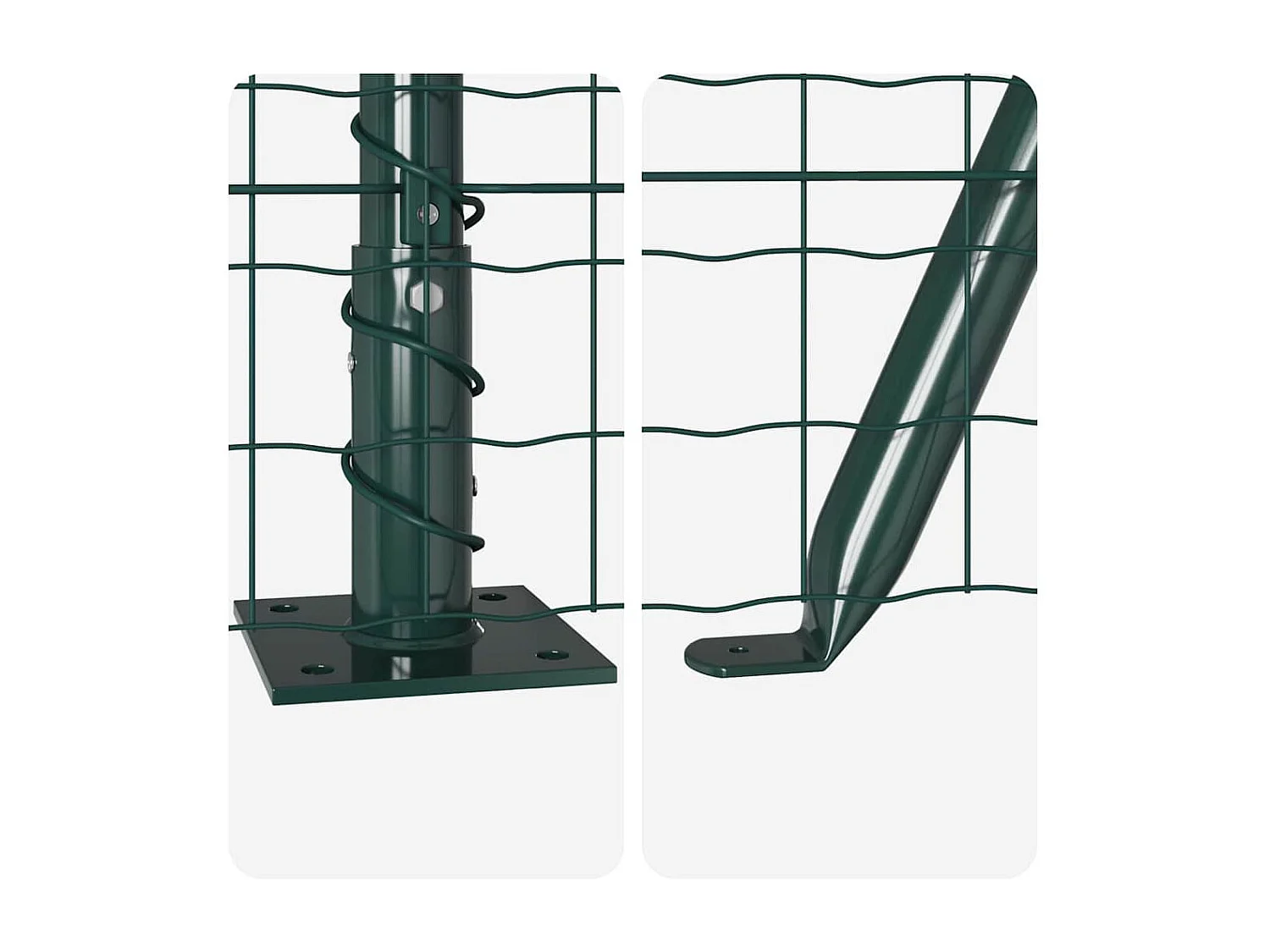 Sofá 3 plazas Verde oscuro 180 cm Terciopelo