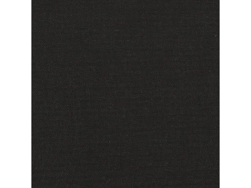 Sillón con reposapiés Tela Negro 60 cm