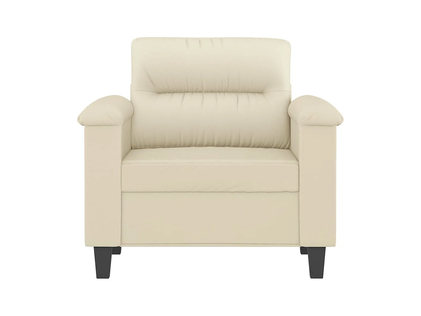 Poltrona Crema 60 cm Similpelle