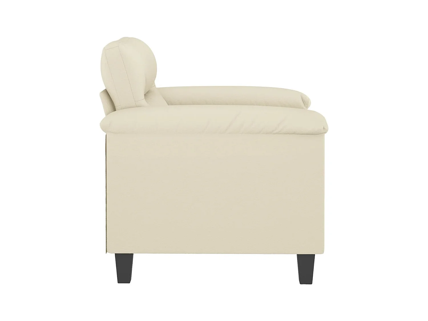 Poltrona Crema 60 cm Similpelle