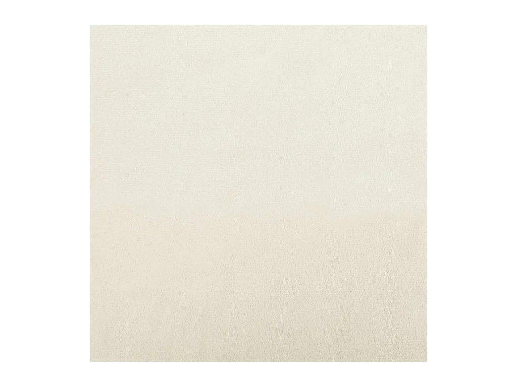 Crème fluwelen 2-zitsbank