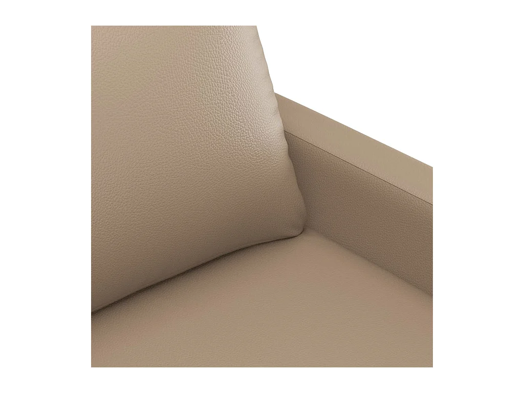 2-zits Cappuccino bank 140 cm Kunstleer