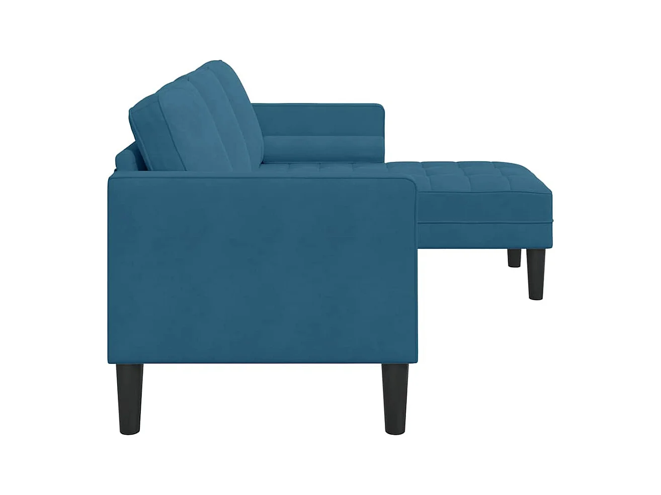 Ensemble de Canapés Bleu 173 x 131 x 67 cm Velours