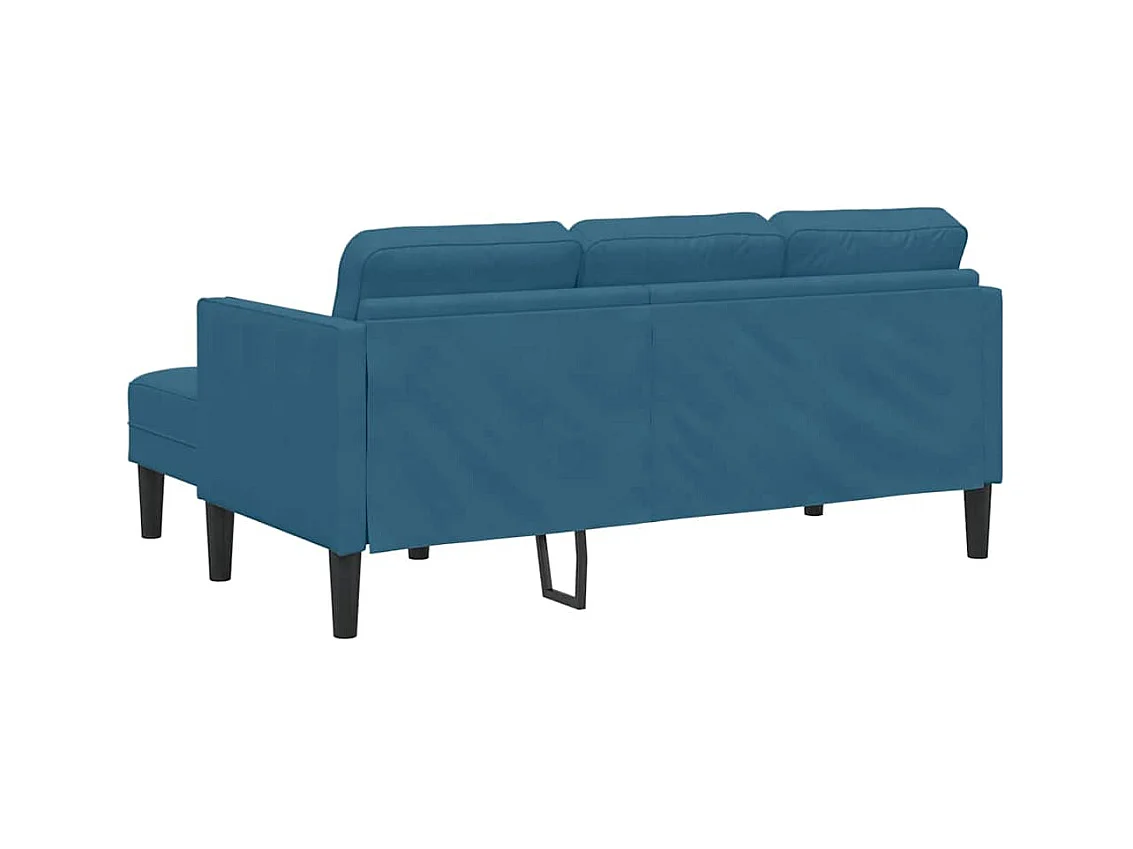 Ensemble de Canapés Bleu 173 x 131 x 67 cm Velours