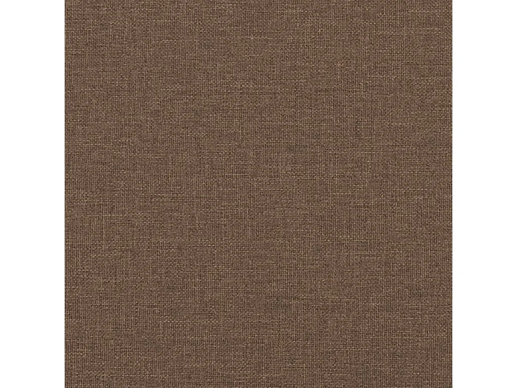 Sessel mit Fußstütze Braun 60 cm Stoff
