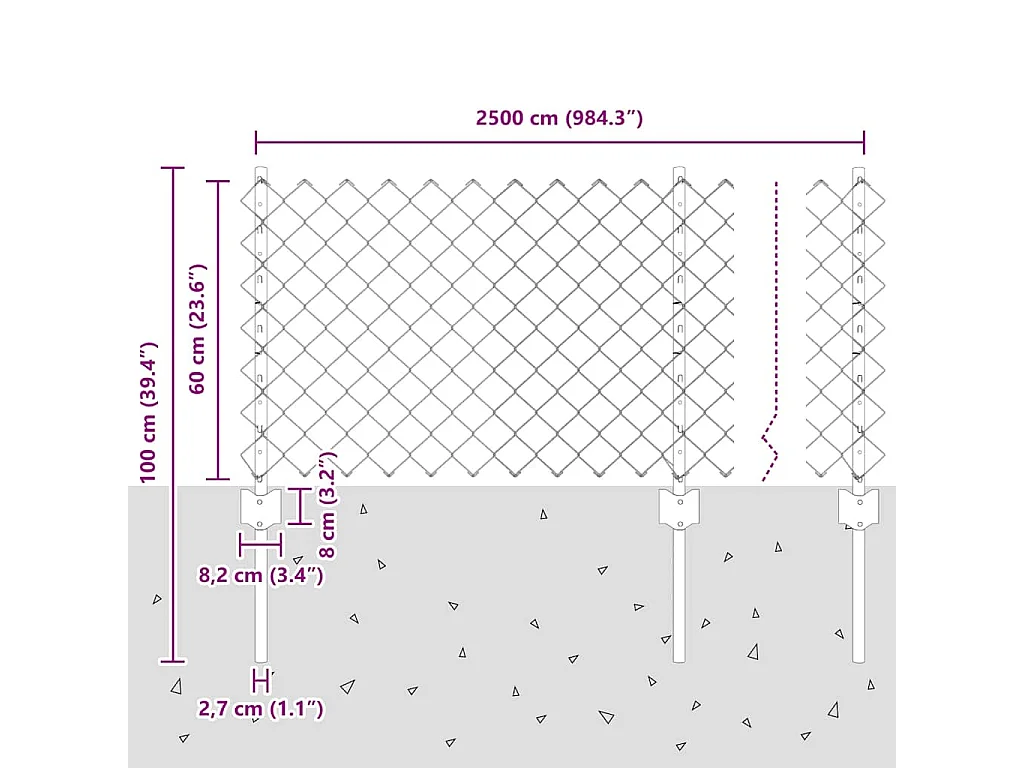 Sofá 3 plazas con reposapiés Verde oscuro 180 cm Terciopelo