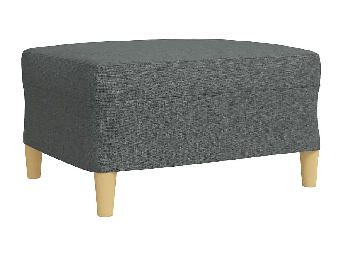 Conjunto de sofá de 4 piezas con reposapiés y cojines decorativos