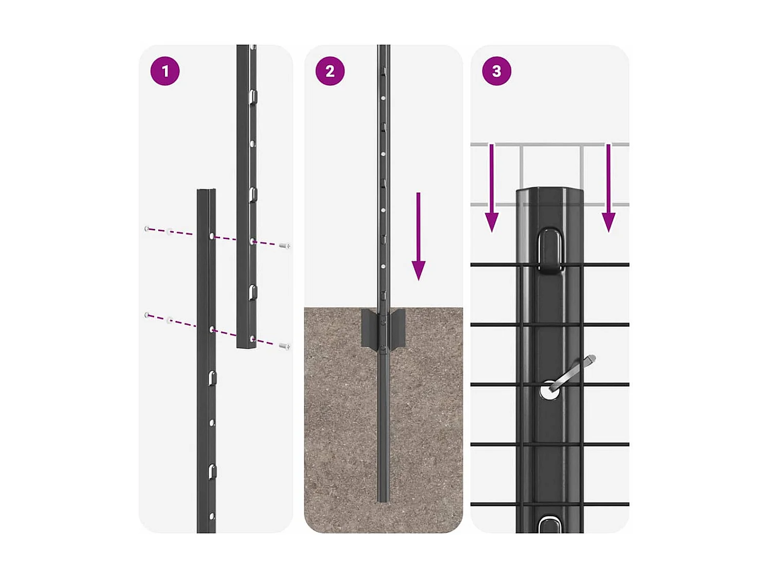 Conjunto de sofá de 3 piezas con cojines de piel sintética gris