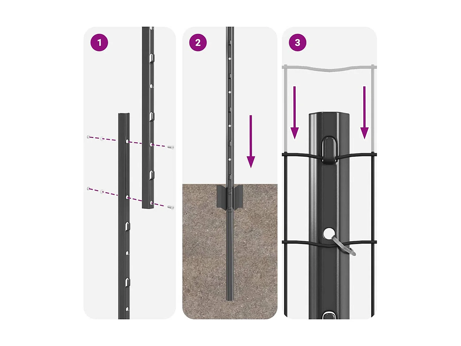 Sofá de 2 plazas de tela negra