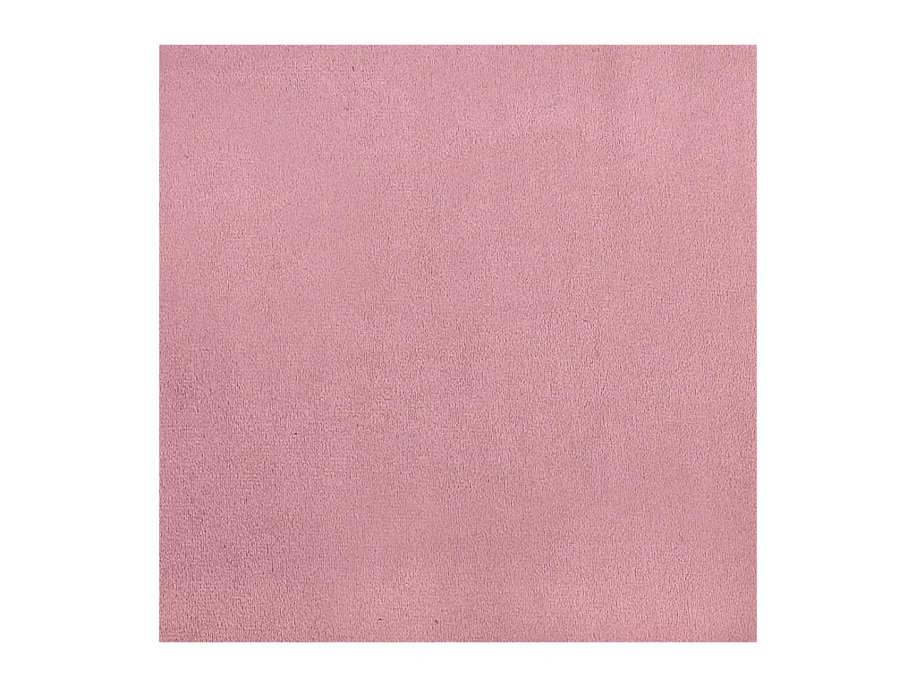 3-zitsbank met roze fluwelen kussens