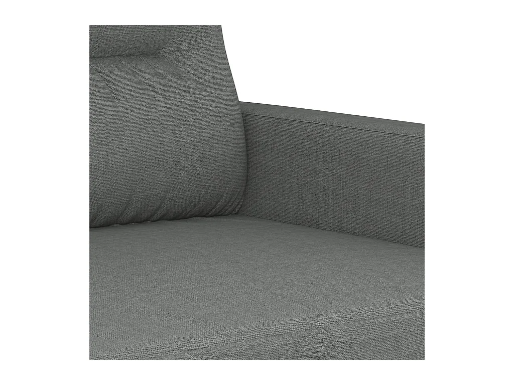 Fauteuil Gris foncé 60 cm Tissu