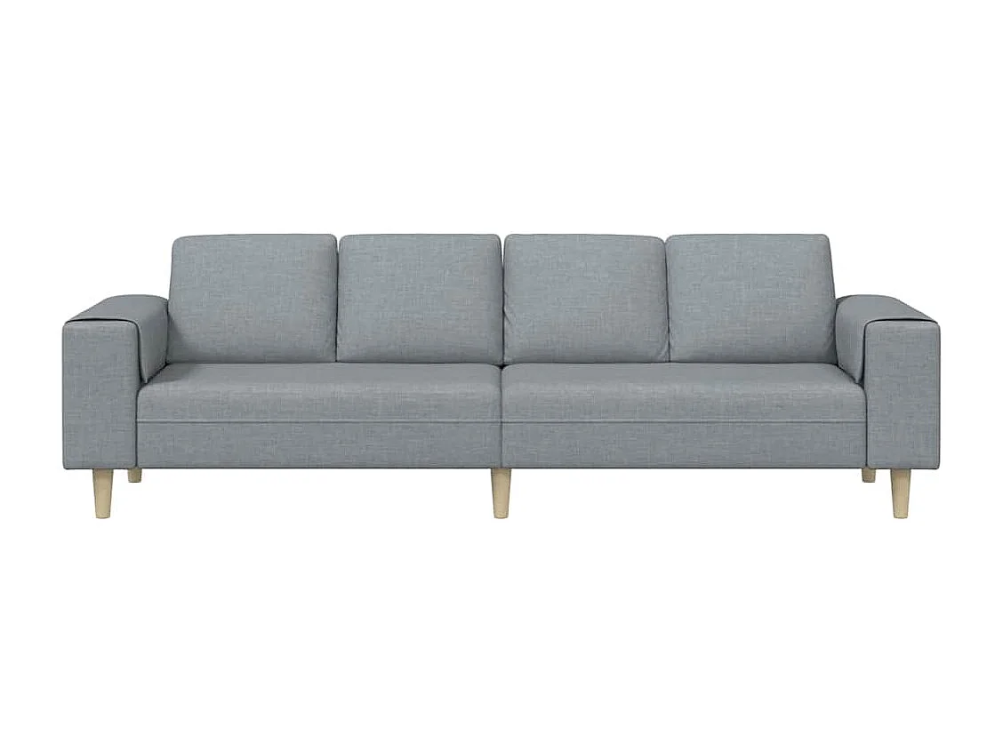 Ensemble de Canapés Gris clair tissu