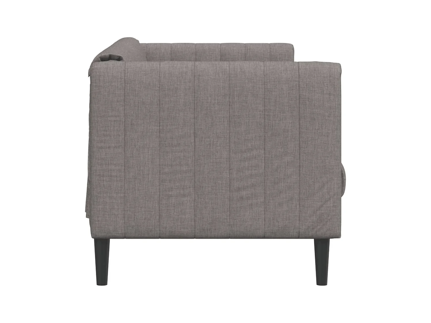 2-zits taupe stoffen bank