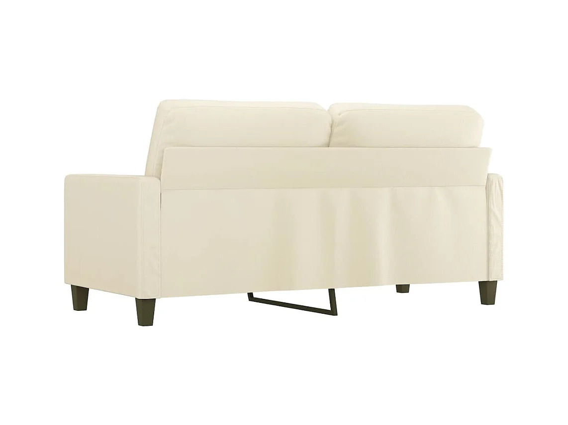 2-zitsbank Crème 140 cm Kunstleer