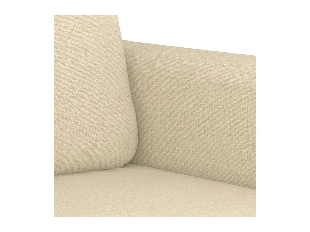 Crèmekleurige fauteuil 60 cm stof