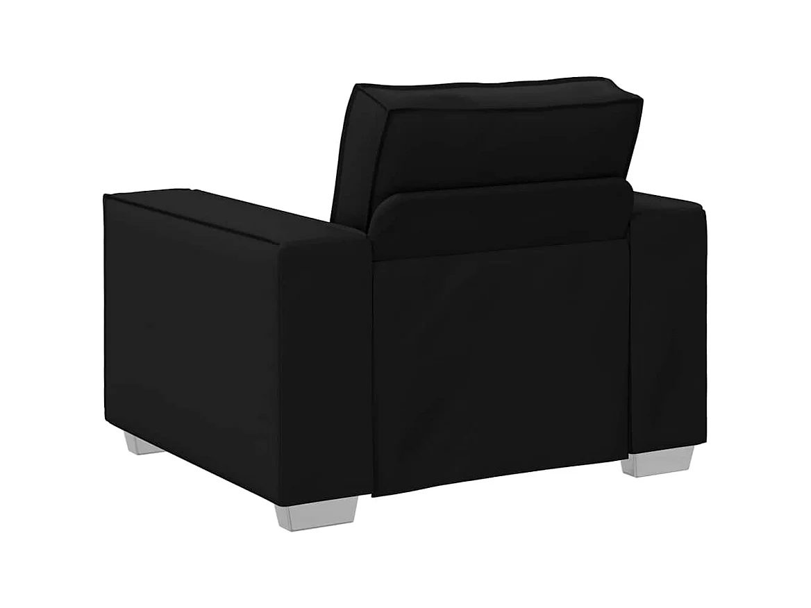 Fauteuil canapé Noir 99 x 78 x 84 cm Cuir artificiel