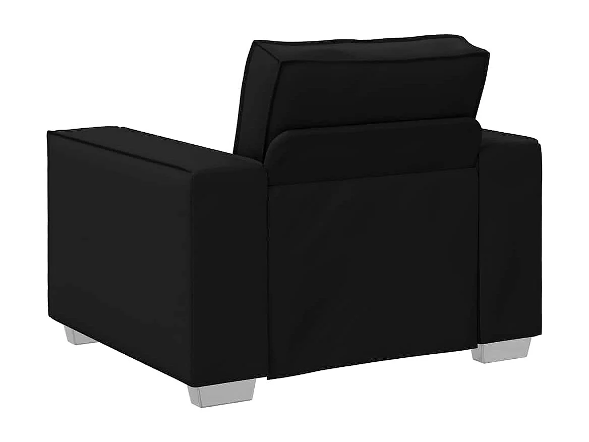 Fauteuil canapé Noir 99 x 78 x 84 cm Cuir artificiel