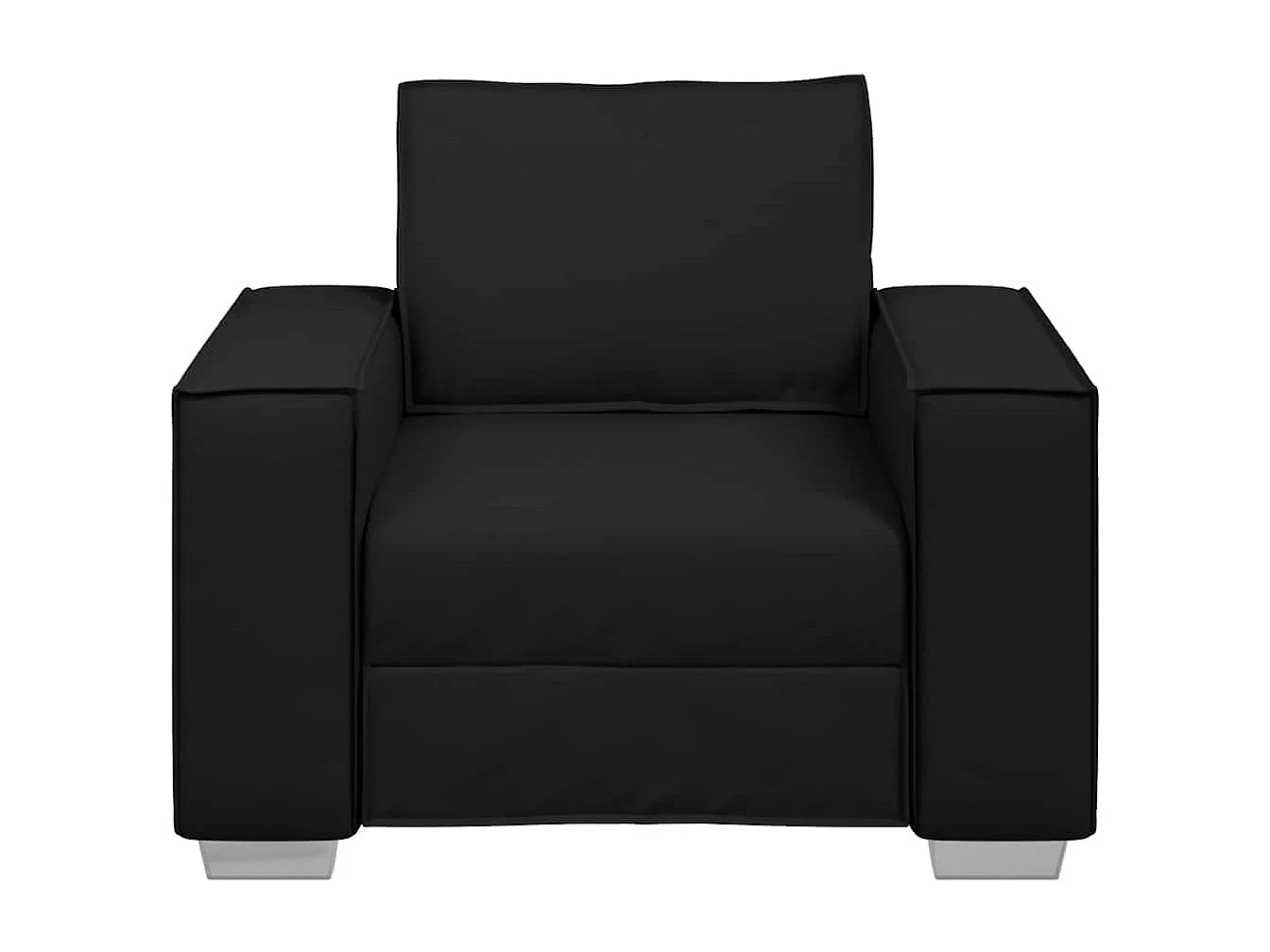 Fauteuil canapé Noir 99 x 78 x 84 cm Cuir artificiel