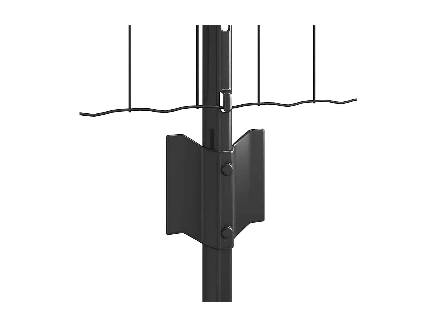 Sofá de 3 plazas de piel sintética negra