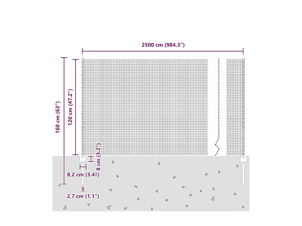 3-Sitzer-Sofa mit Fußhocker Taupe 180 cm Stoff